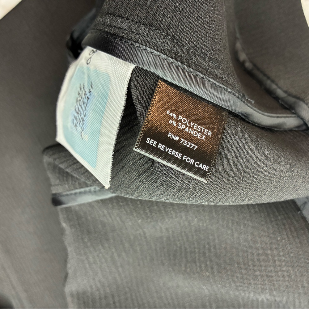 Simply Vera Vera Wang NWT Women’s Black Double Breasted Dress Size Medium - Picture 7 of 8